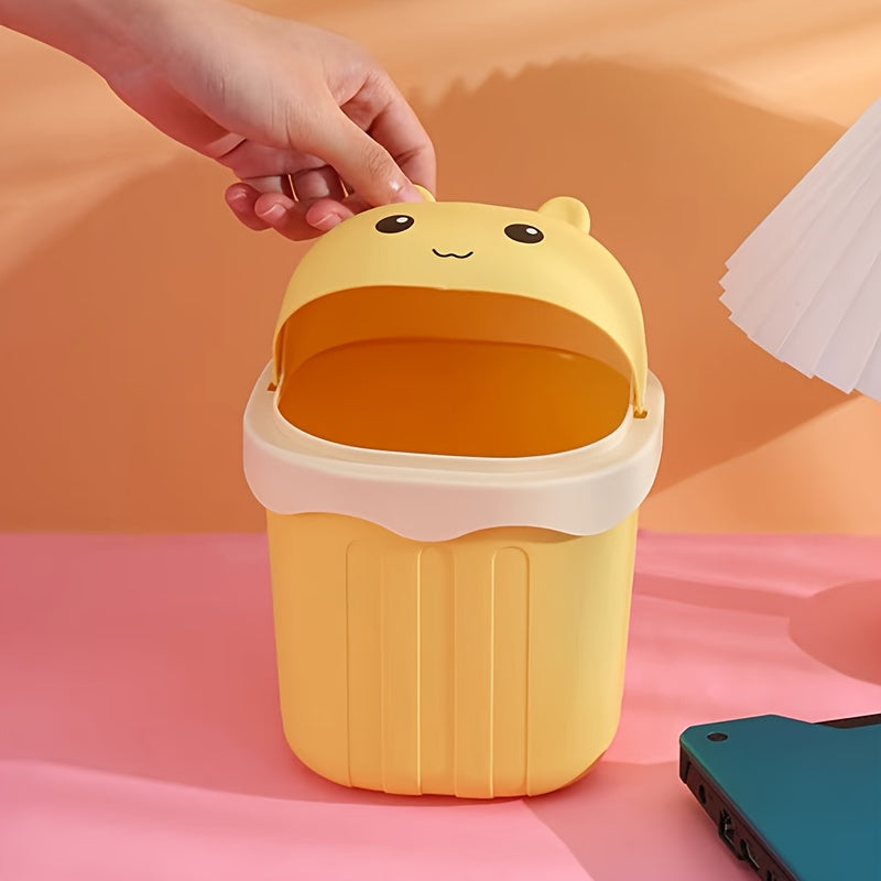 3 Styles Cute Mini Trash Can, 5.9\