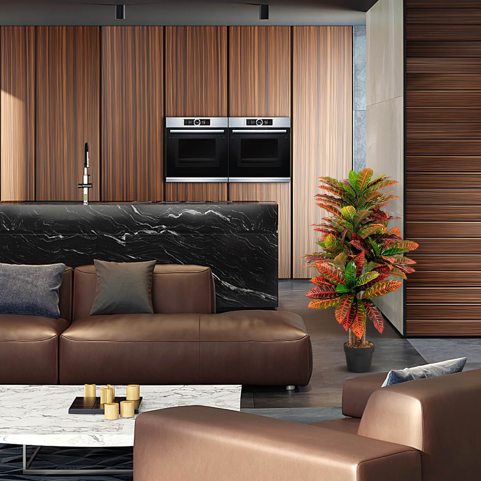 Plante artificielle de croton MULTIGOT 40\