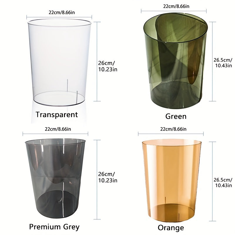 A 3.17gal Minimalist Car Trash Can That Can Also Serve As a Party Ice Bucket Or a Flower Pot. It Has a Large Capacity And Is Suitable for Various Settings Like Home And Office.