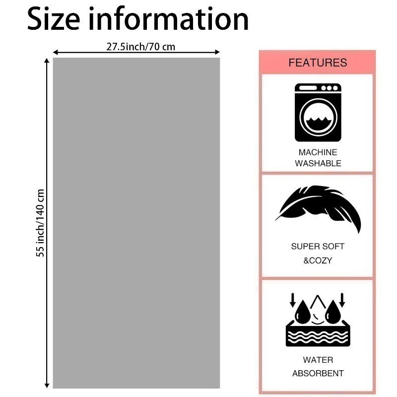 1pc 27.5*55 INCH kitchen cloths cute piggy beach towel light bath towel travel towel pool towel swimming towel adult suitable for sports spa yoga hotel gym